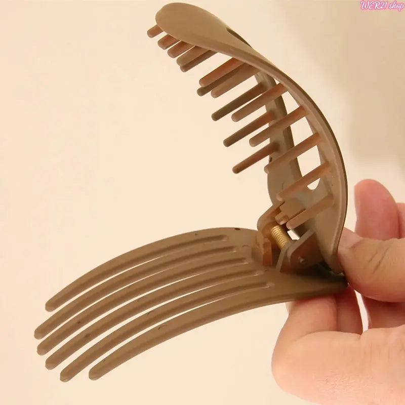 6 Pack No-Crease Flat Hair Clips for Women Girls, Strong Hold Matte Styling Claw Clips, Hair Accessories Fit Thick Thin Hair for Work Party Hairstyling