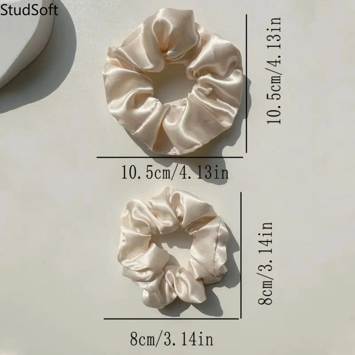 2026 New 16PCS Scrunchies Set, Premium Solid Colors, Elegant Satin Hair Ties, No Damage Hair, Daily/Work/Party/Wedding Accessories,,sohochic