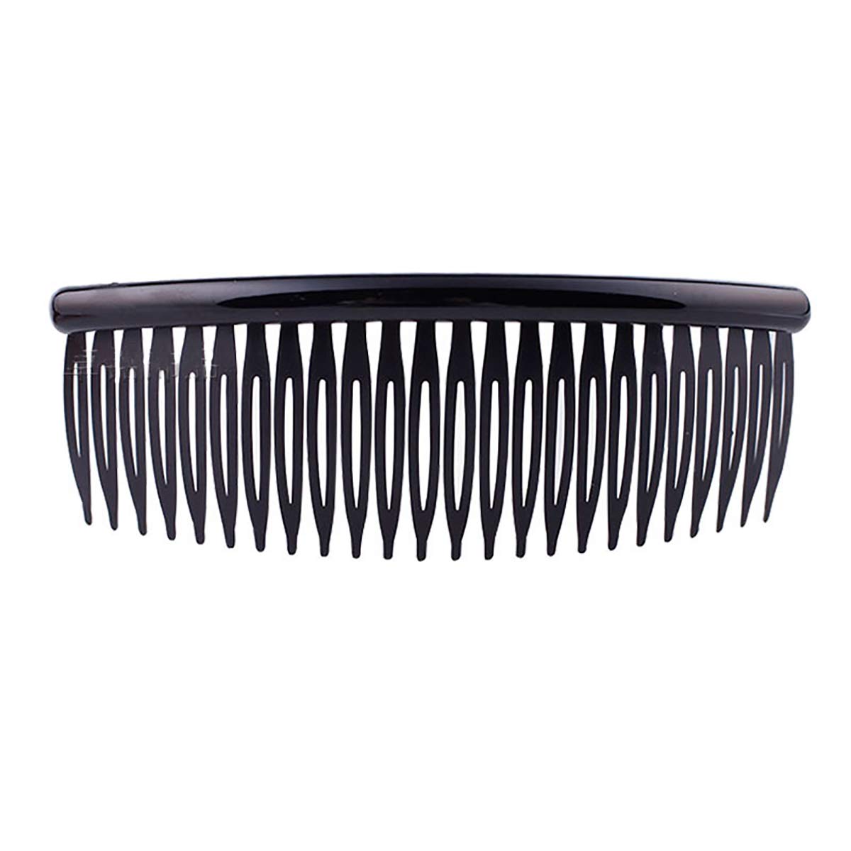 Fodattm 4PCS Large 5 Inches 24 Teeth Hair Side Comb French Hair Accessories Plastic Hair Clip Clamp for Men Women (A#)