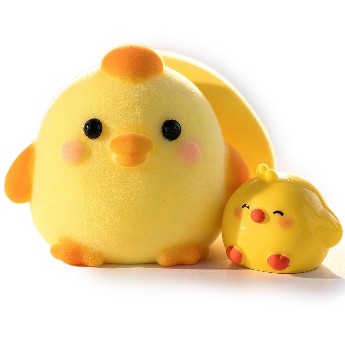 Handmade Taba Squishy Chick Toy, Cute Squishy Stress Relief Fidget Toy