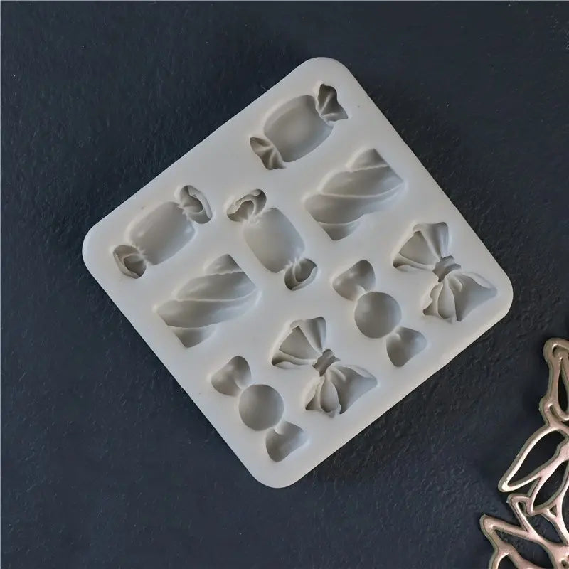 Candy Shaped Bow Sweetheart Silicone Mold, Resin Liquid Mold, Clay Mold, DIY Craft Tool, Handmade Crafts, Model Xinghao Sp250612wxy02 G075