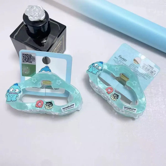 Sanrio Hangyodon Cute Cartoon Hair Claw Clip Series, Fashion Hair Accessories