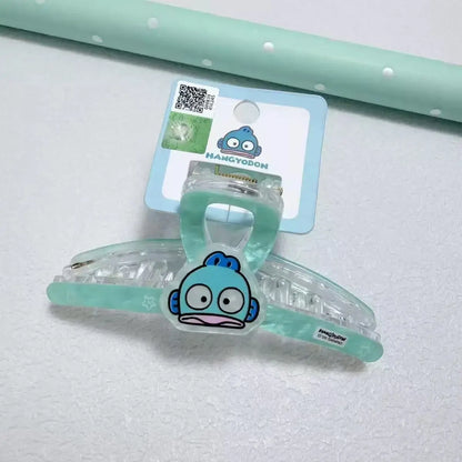 Sanrio Hangyodon Cute Cartoon Hair Claw Clip Series, Fashion Hair Accessories