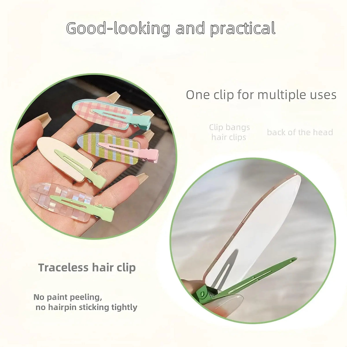12 count Cute Fruit Hair Clip for Women Girls Thick,Thin Hair.No Bend No Crease Hair Clips for Styling Sectioning Hair Barretters for Party Decoration Hair Accessories