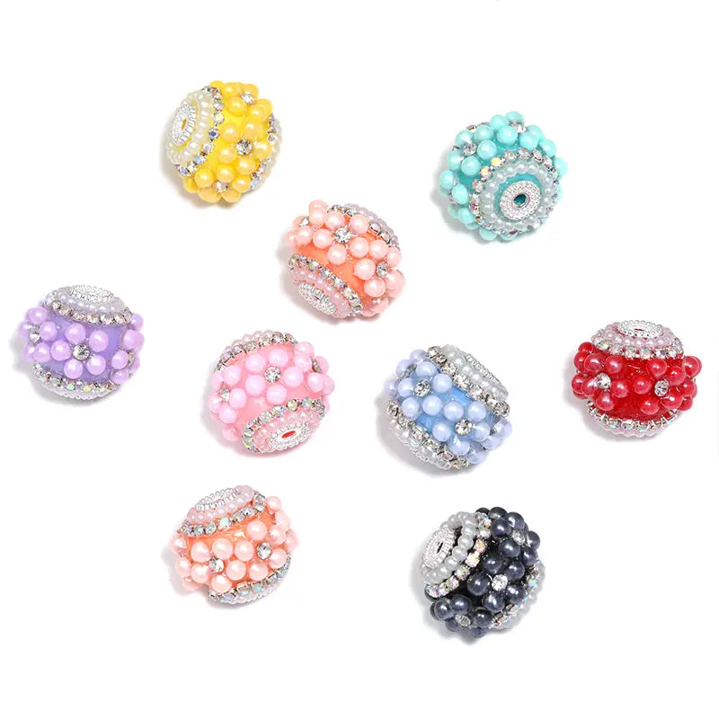 【B197A】Beaded Necklace DIY Fancy Beads Kit with Different Sizes, Materials & Quantities for Summer Beading Jewelry Making Projects, Bead Assortments, Diy Mixed Beads