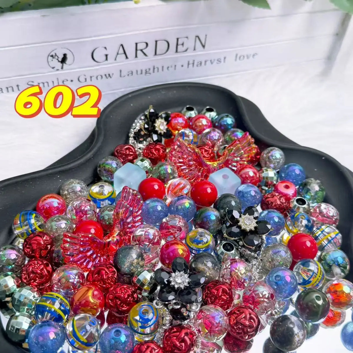 [Buy 1 Get 1 Sample] Rainbow-Daily New Arrivals |Acrylic Bead Mix for DIY Craft Beadable Pen Bracelets Phone Charms Necklaces Versatile Use