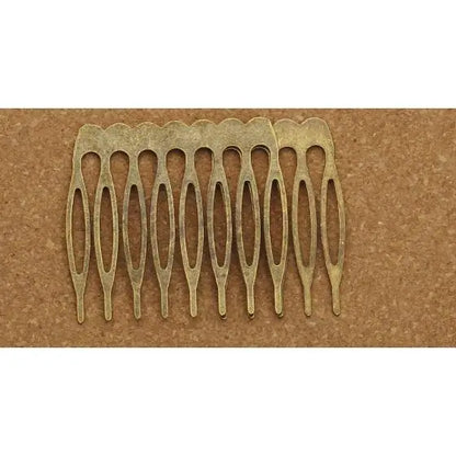 10pcs/lot Rhodium/Bronze Gold Color Bridal Hairpins Hair Combs Accesorio Pelo Alambre for Wedding Hair Pins Charm Accessories