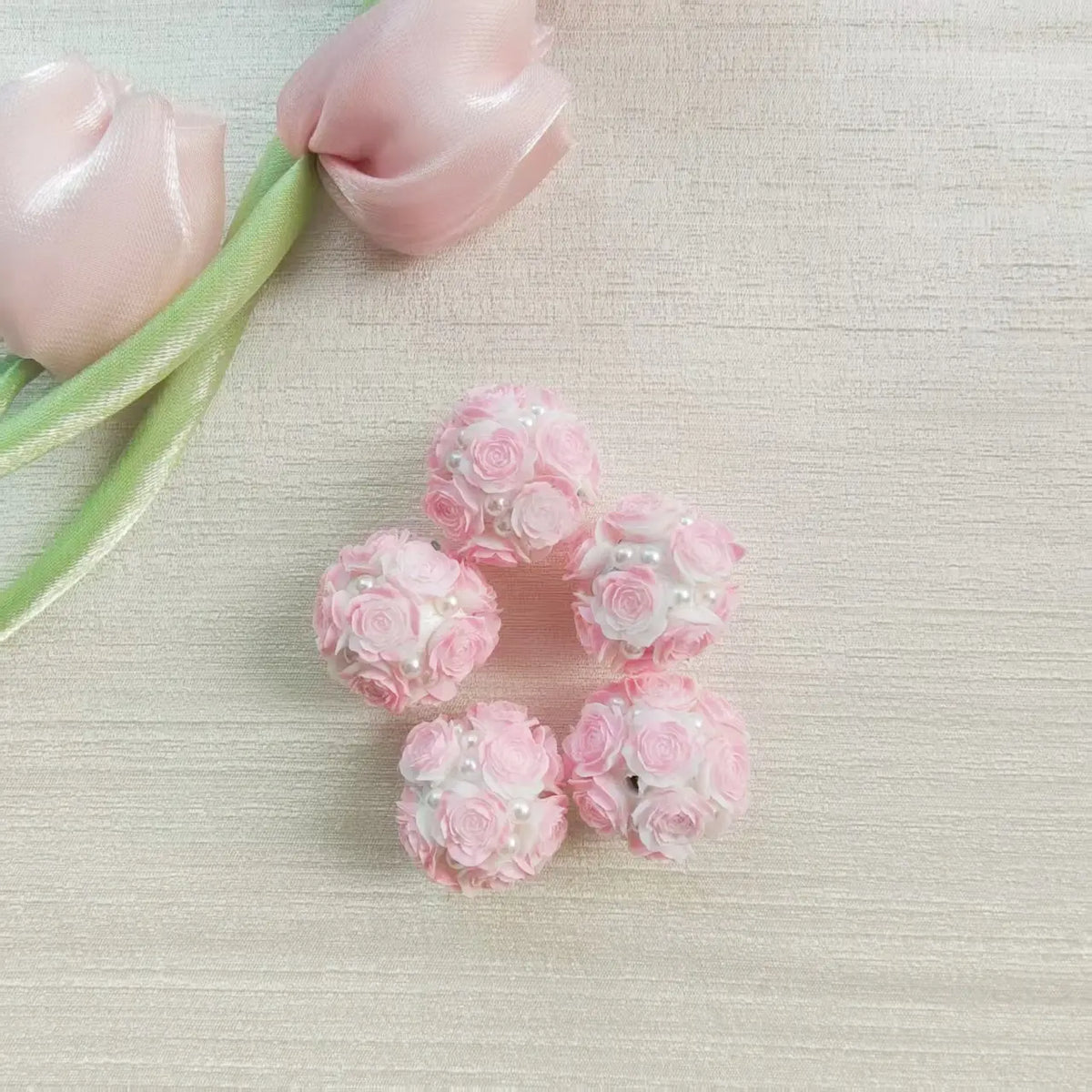5pcs Rainbow Heart Drill Beads, DIY Jewelry Making Supplies, Fashionable Craft Materials, Mixed Colors, Trendy Accessories Kit, Beads For Jewelry Making