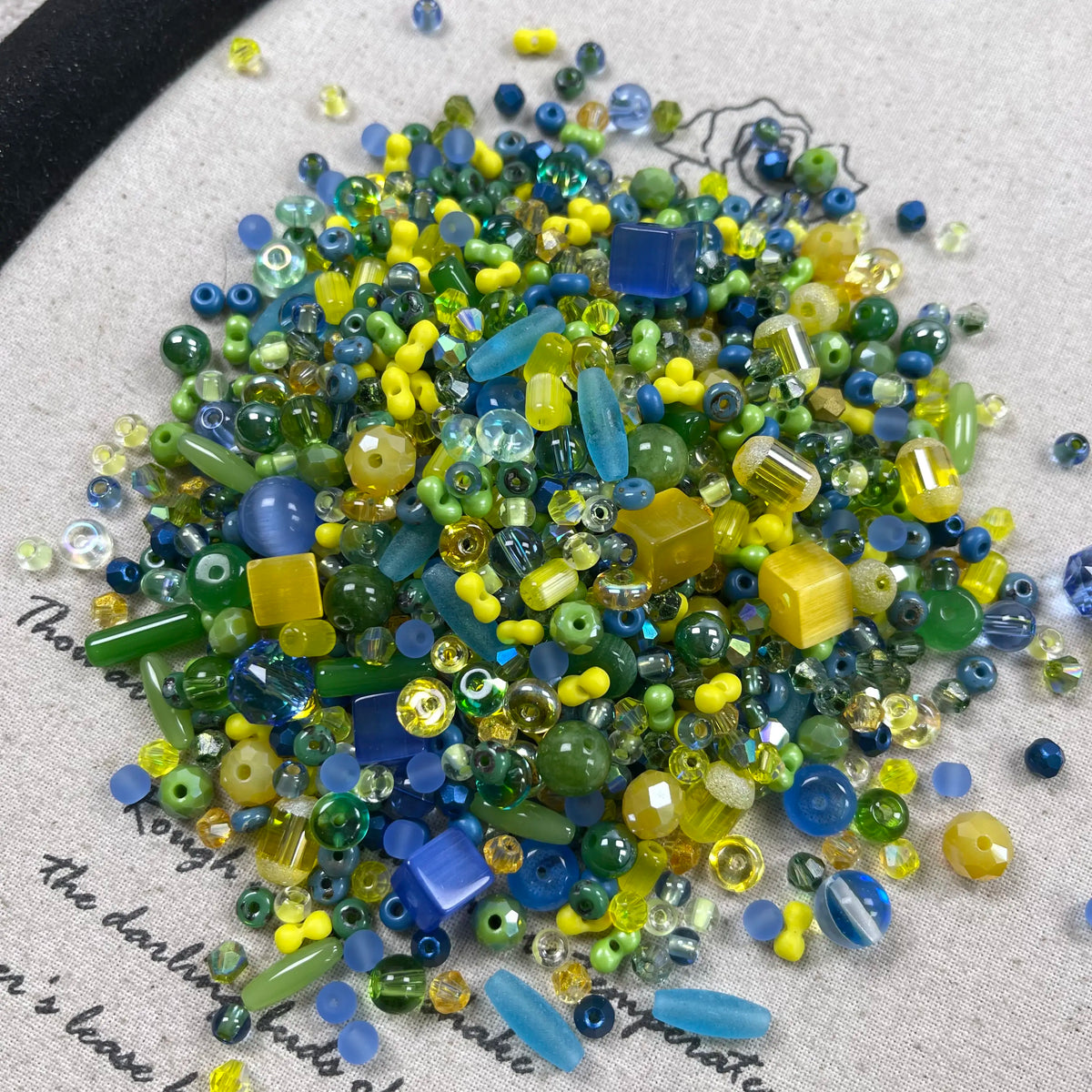 [A Series] Mixed Color Beads Variety Pack, 50g ≈30ml Get 1 Extra Bag for Every 5 Purchased Craft Embellishments Beading Supplies