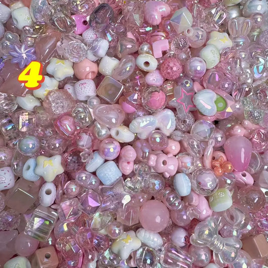 [Newbie Recommend]$11.9 Beads Clearance Sale Limited Deal | Acrylic Bead Mix for DIY Craft Bracelets Phone Charms Necklaces Limited Time Only