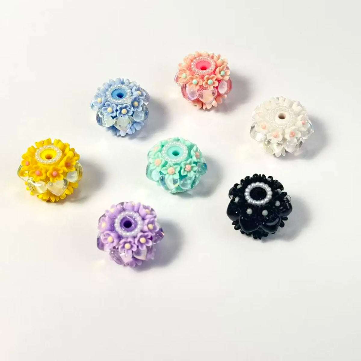 【B197A】Beaded Necklace DIY Fancy Beads Kit with Different Sizes, Materials & Quantities for Summer Beading Jewelry Making Projects, Bead Assortments, Diy Mixed Beads