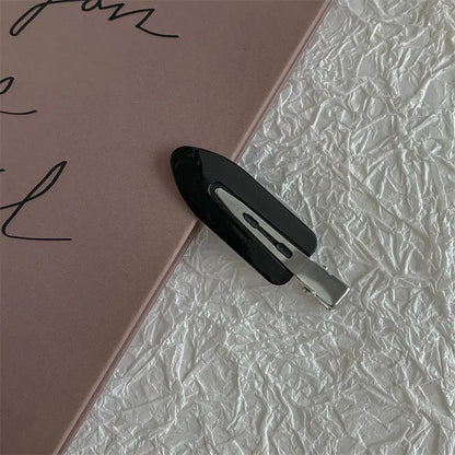 4pcs Creaseless Duckbill Hair Clips for Women, No Bend Alligator Clips for Hairstyling DIY Crafts, Salon Sectioning Waves Bangs Gift Set