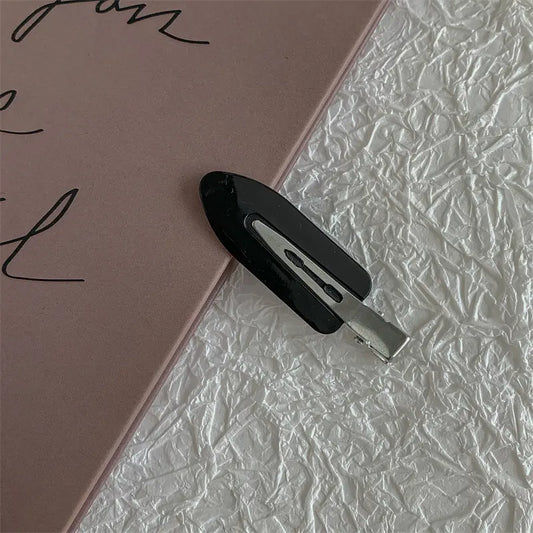 4pcs Creaseless Duckbill Hair Clips for Women, No Bend Alligator Clips for Hairstyling DIY Crafts, Salon Sectioning Waves Bangs Gift Set