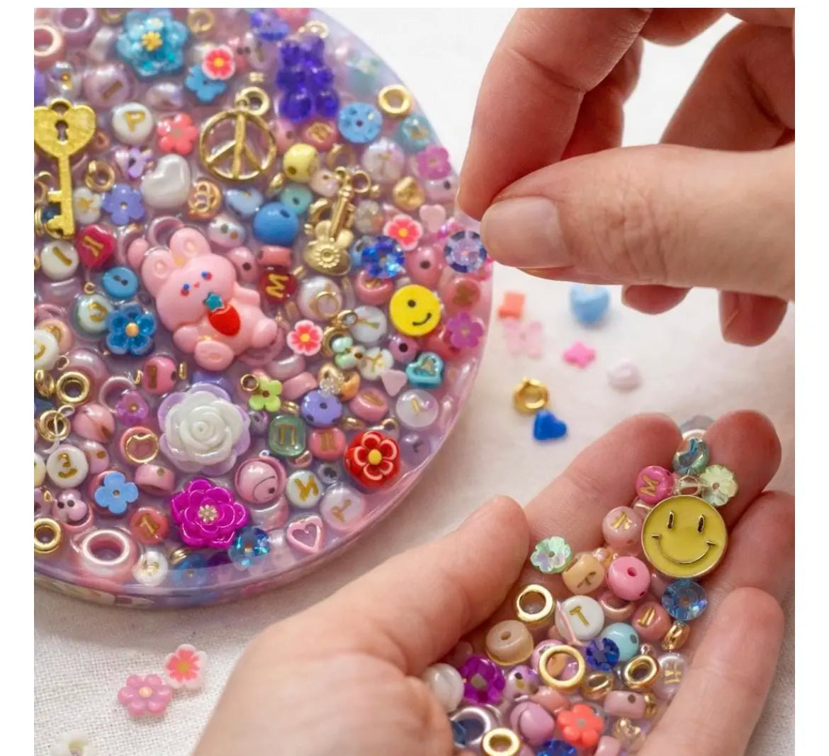 Friendship Beads Sensory Picky Pad: Kawaii Charms Fidget Toy