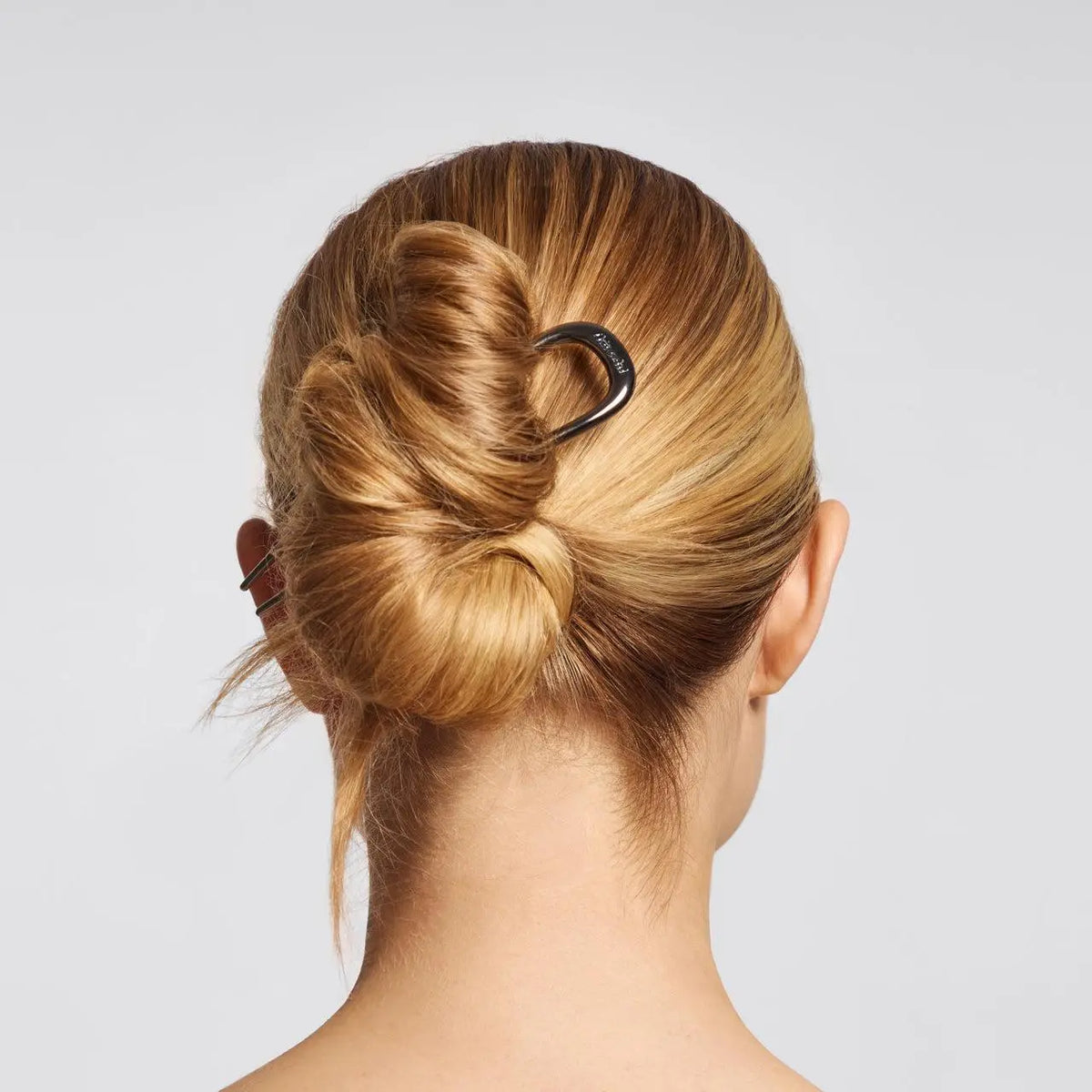 Hematite French Hair Pin - Ideal for Hair Styling and Decoration