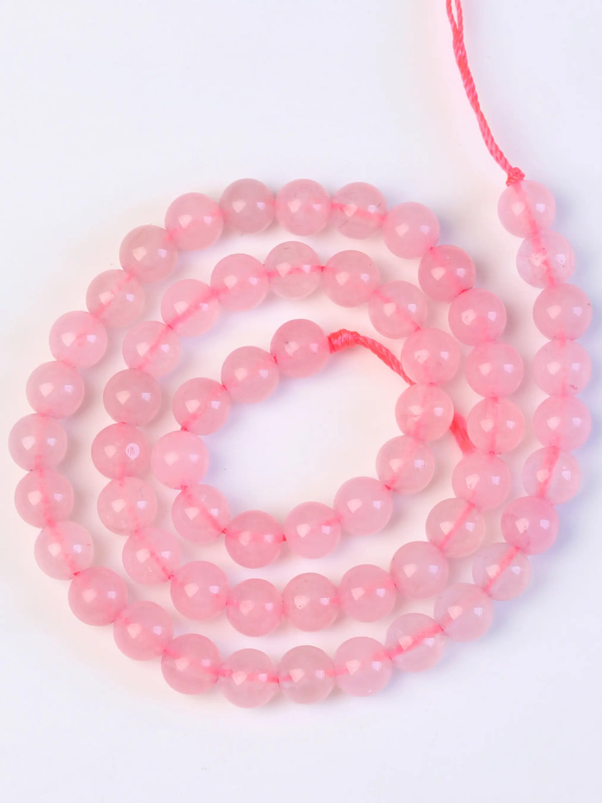Natural Rose Quartz Round Beads for Jewelry Making, Crystal Beads 4mm to 10mm for DIY Necklaces Bracelets Earrings forjewelry making, Jewelry Making Supplies, Diy Beading Supplies