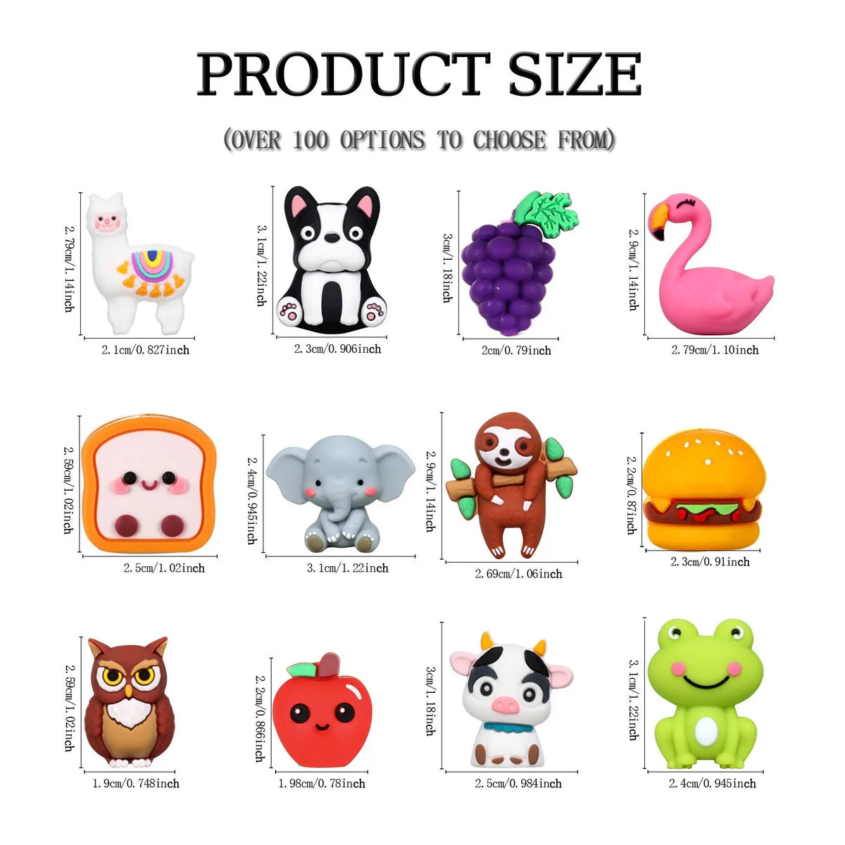 12pcs/20pcs 3D Silicone Beads Set, DIY Mix Beads, Decorative Beads, Beads For Crafts, DIY Jewelry Decoration, DIY Jewelry Keychain Pen Making, Random Cute Animal Food Plant Focal Beads, Craft Accessories, Beading Accessories for Homemade Gifts
