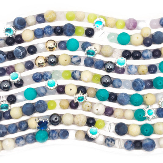 L1707]Crystal Sunshine Cove DIY tools set DIY Beads charms