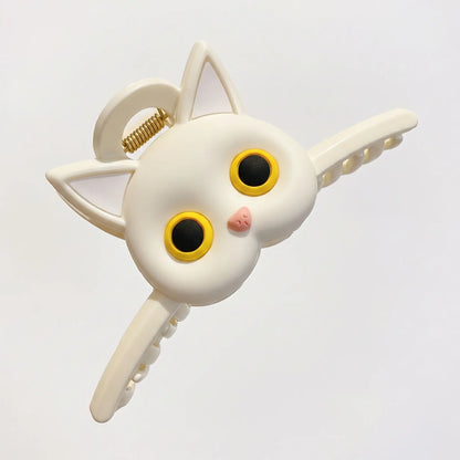 Cute Cartoon Cat Design Hair Claw, Super Cute Clips, Fun Hair Clips, Fashionable Hair Accessories for Women & Girls, Casual Versatile Hair Accessories for Daily Wear, Clip In Claw-YY0