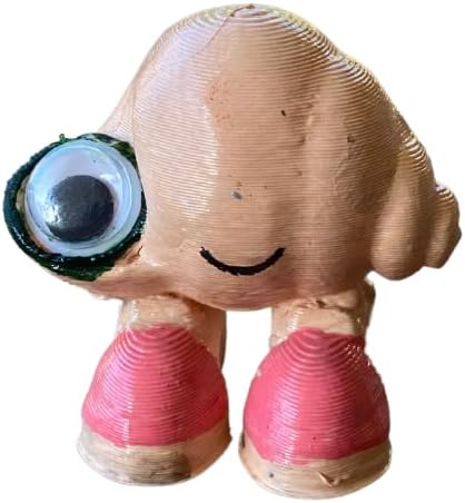 A24 Marcel the Shell with Shoes On - Life Size Figure, Hand Painted 3D Print PLA Plastic