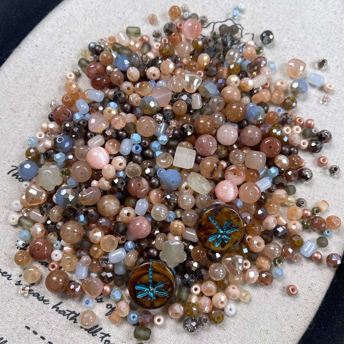 [A Series] Mixed Color Beads Variety Pack, 50g ≈30ml Get 1 Extra Bag for Every 5 Purchased Craft Embellishments Beading Supplies