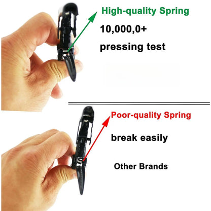 12 count Hair Clips for Styling Wide  & Double-Hinged Design  Sectioning Clips of Professional Hair Salon Quality