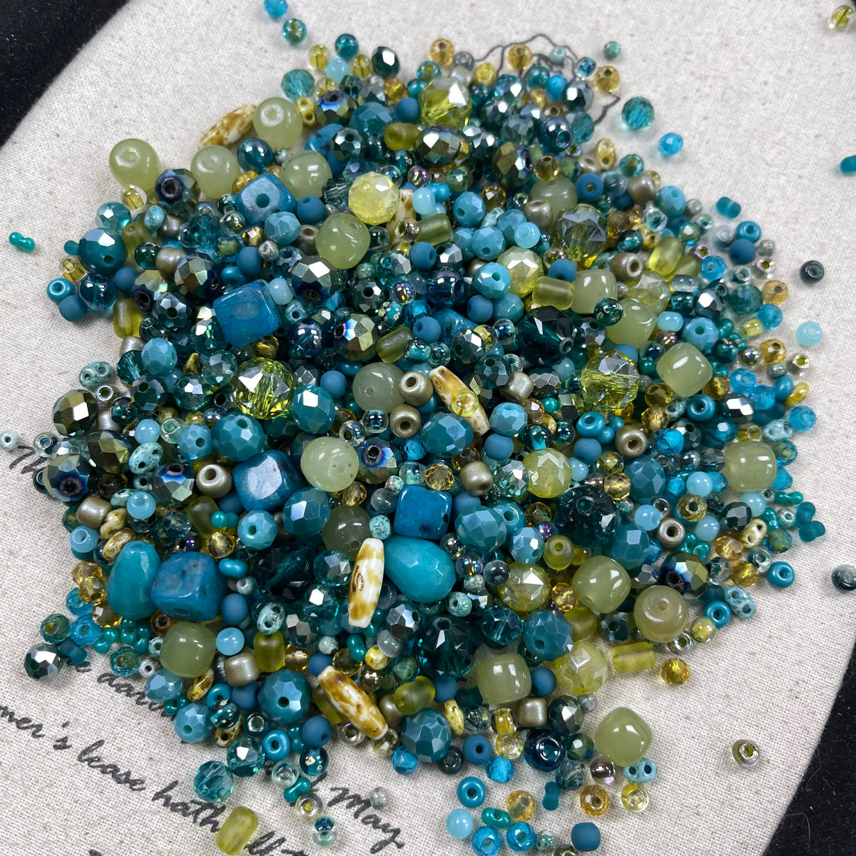 [A Series] Mixed Color Beads Variety Pack, 50g ≈30ml Get 1 Extra Bag for Every 5 Purchased Craft Embellishments Beading Supplies