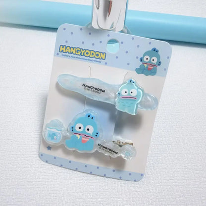 Sanrio Hangyodon Cute Cartoon Hair Claw Clip Series, Fashion Hair Accessories