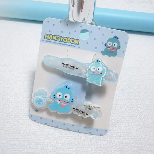 Sanrio Hangyodon Cute Cartoon Hair Claw Clip Series, Fashion Hair Accessories