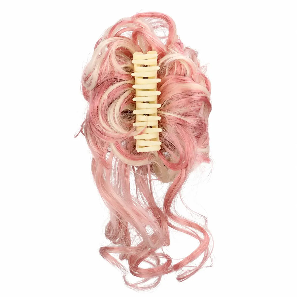 Large Serrated Claw Clip with Built-In Anti-Slip Texture for Secure, Pressure-Free Hold — Lightweight, Hollow-Core Design Ideal for Thick, Curly, Layered, or Wispy Hair; Matte Natural-Fiber Finish, Sweat-Resistant & Comfortable for Daily Wear