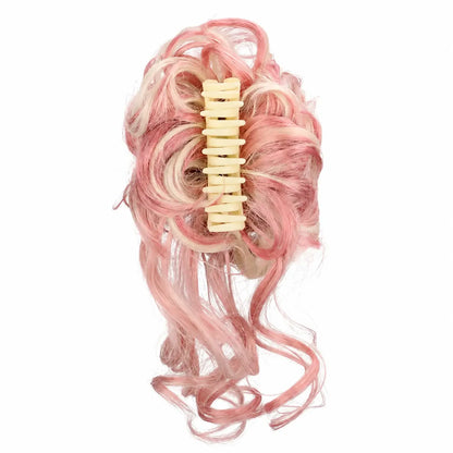 Large Serrated Claw Clip with Built-In Anti-Slip Texture for Secure, Pressure-Free Hold — Lightweight, Hollow-Core Design Ideal for Thick, Curly, Layered, or Wispy Hair; Matte Natural-Fiber Finish, Sweat-Resistant & Comfortable for Daily Wear