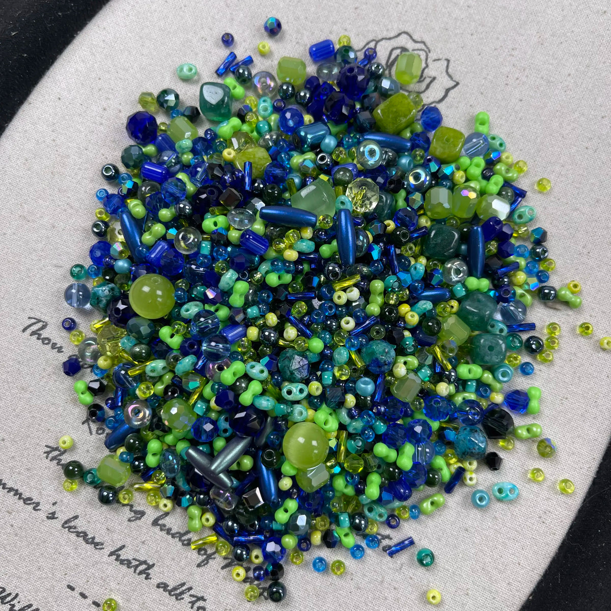 [A Series] Mixed Color Beads Variety Pack, 50g ≈30ml Get 1 Extra Bag for Every 5 Purchased Craft Embellishments Beading Supplies
