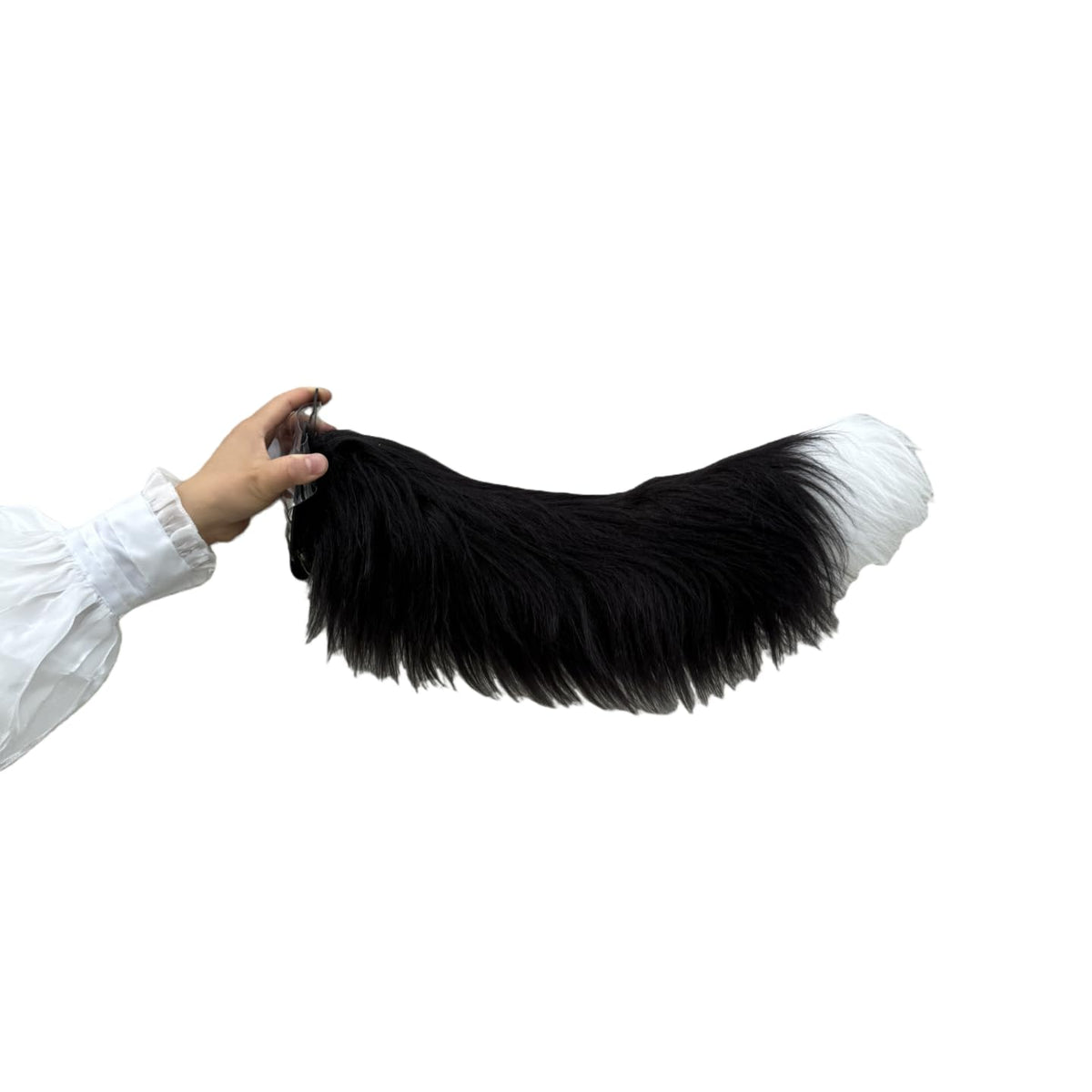 Handmade Electric Ears, Props for Cosplay Games, Suitable for Various Holiday Parties. (Electric Ear Black)