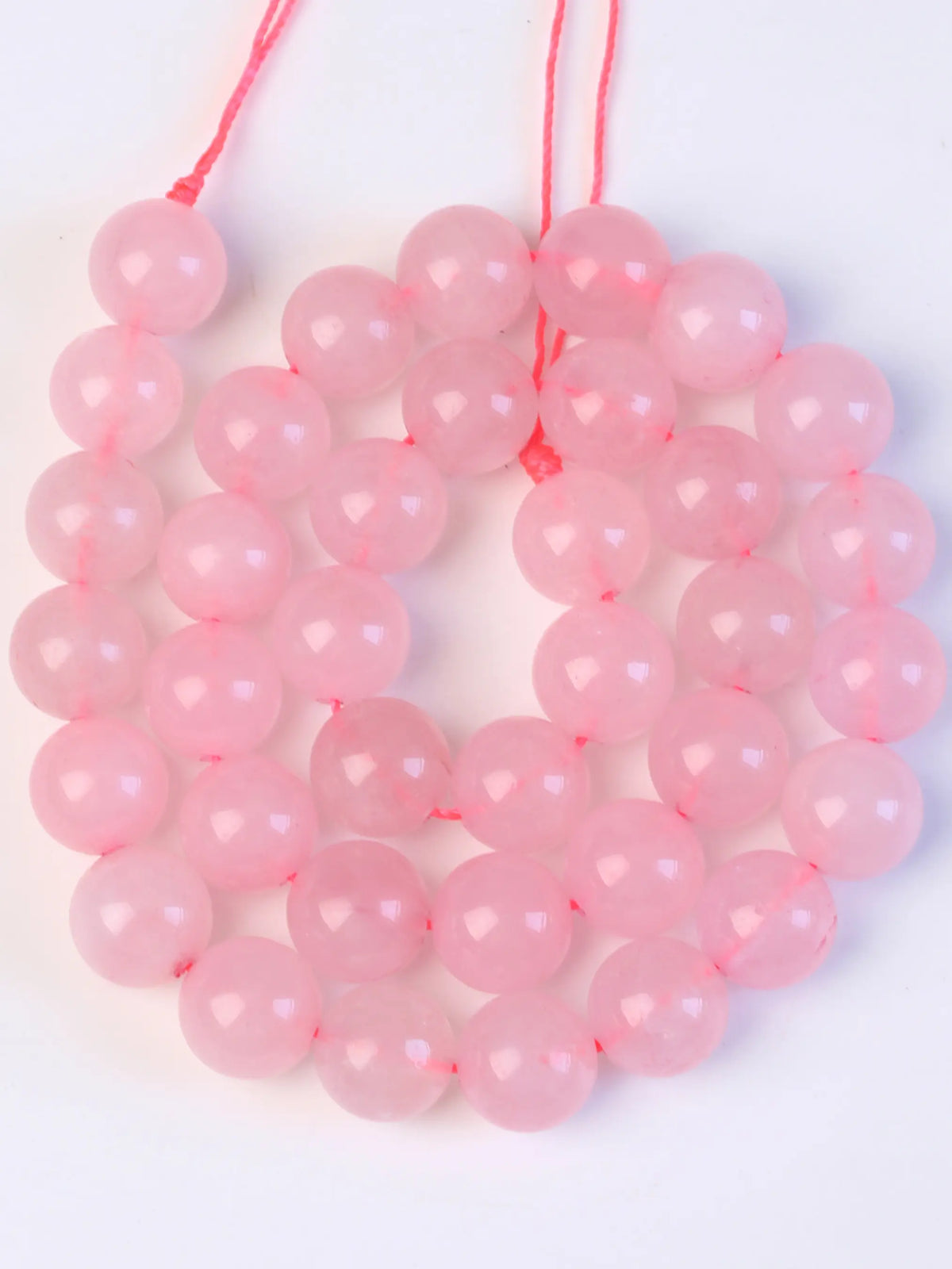 Natural Rose Quartz Round Beads for Jewelry Making, Crystal Beads 4mm to 10mm for DIY Necklaces Bracelets Earrings forjewelry making, Jewelry Making Supplies, Diy Beading Supplies