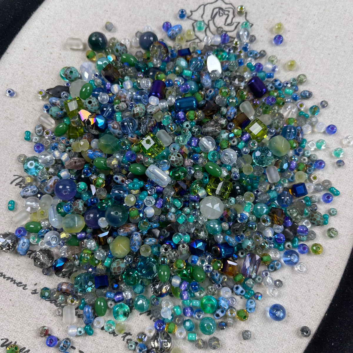 [A Series] Mixed Color Beads Variety Pack, 50g ≈30ml Get 1 Extra Bag for Every 5 Purchased Craft Embellishments Beading Supplies