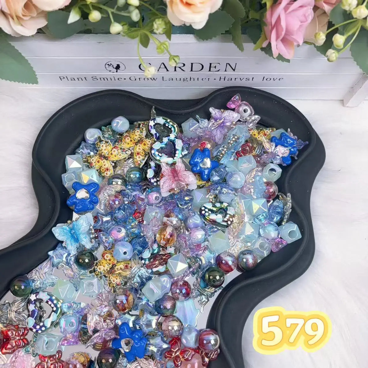 [Buy 1 Get 1 Sample] Rainbow-Daily New Arrivals |Acrylic Bead Mix for DIY Craft Beadable Pen Bracelets Phone Charms Necklaces Versatile Use