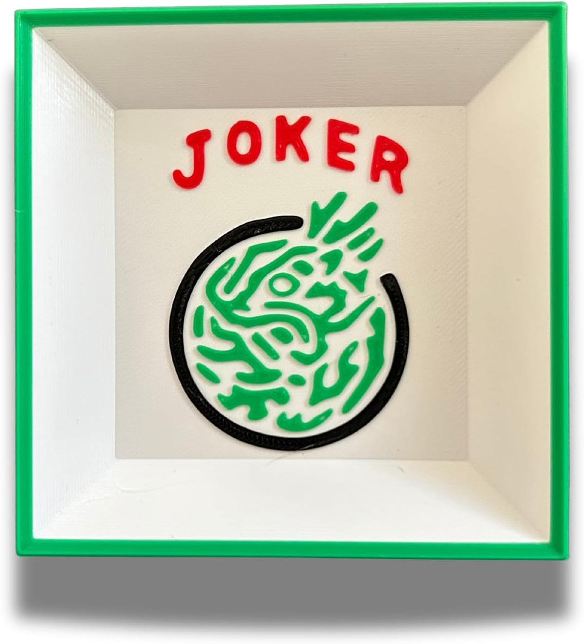Mahjong - Mah Jongg Joker Wall Game Plastic Dice/Betting Dish Mahjong Gift Hostess/Birthday Gift 3D Printed (Joker)
