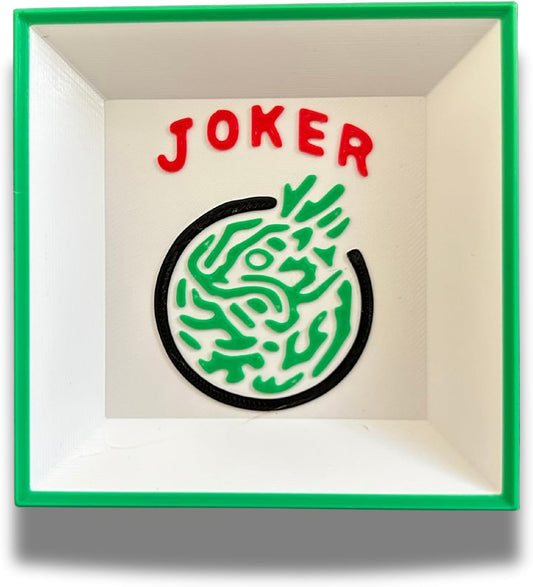 Mahjong - Mah Jongg Joker Wall Game Plastic Dice/Betting Dish Mahjong Gift Hostess/Birthday Gift 3D Printed (Joker)