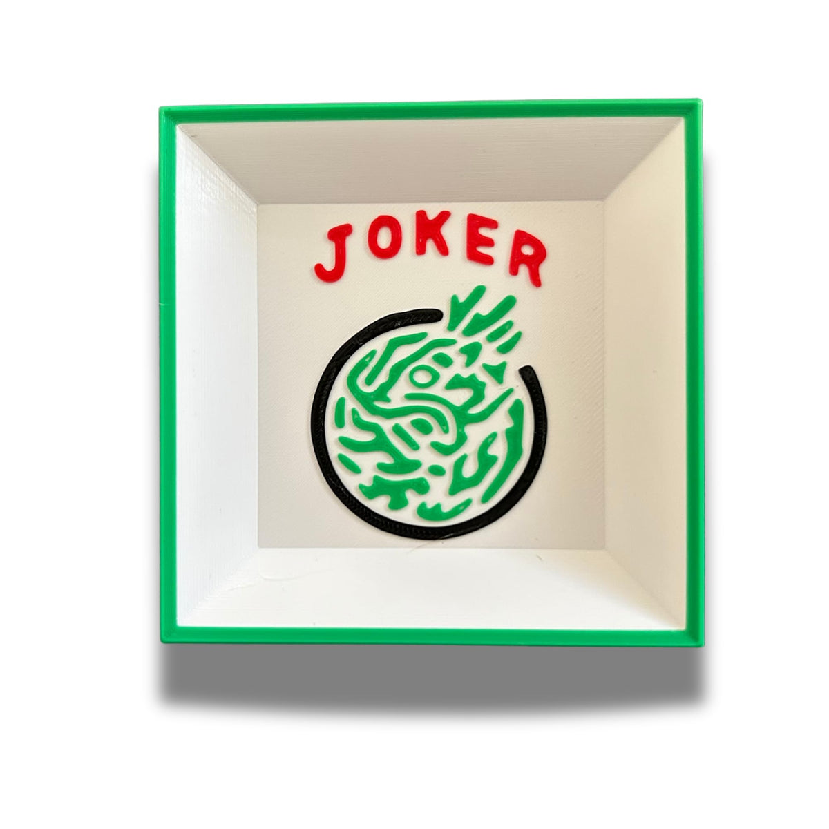 Mahjong - Mah Jongg Joker Wall Game Plastic Dice/Betting Dish Mahjong Gift Hostess/Birthday Gift 3D Printed (Joker)