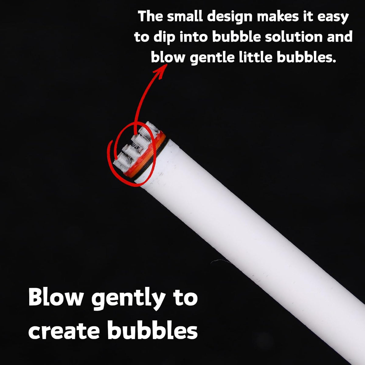 5PCS Bubble Cigarette Toy, Fake Cigarette Bubble Blower Sticks, Mini Bubble Blowing Set with Cigarette Case, Stress Relief Novelty Gifts for Parties, Birthdays & Festivals