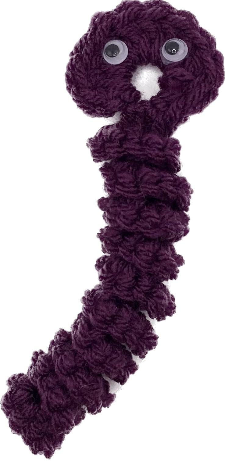 Worry Worm that Cares for You 3-Pack, Or As A Gift for Someone Special! (Juicy)