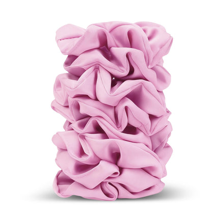 Satin Scrunchies for Women – 8PCS Black Silk Hair Ties – No Crease, Frizz-Free, Gentle Elastic Hair Bands for Thick & Thin Hair, Soft & Stylish Hair Accessories Gifts