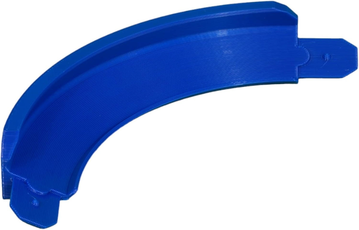 90 Degree Banked Curve Track – Compatible with Hot Wheels | Replacement Turn Track Piece for Hot Wheels Sets | Fits Standard Hot Wheels Tracks | High-Speed Corner Racing Accessory