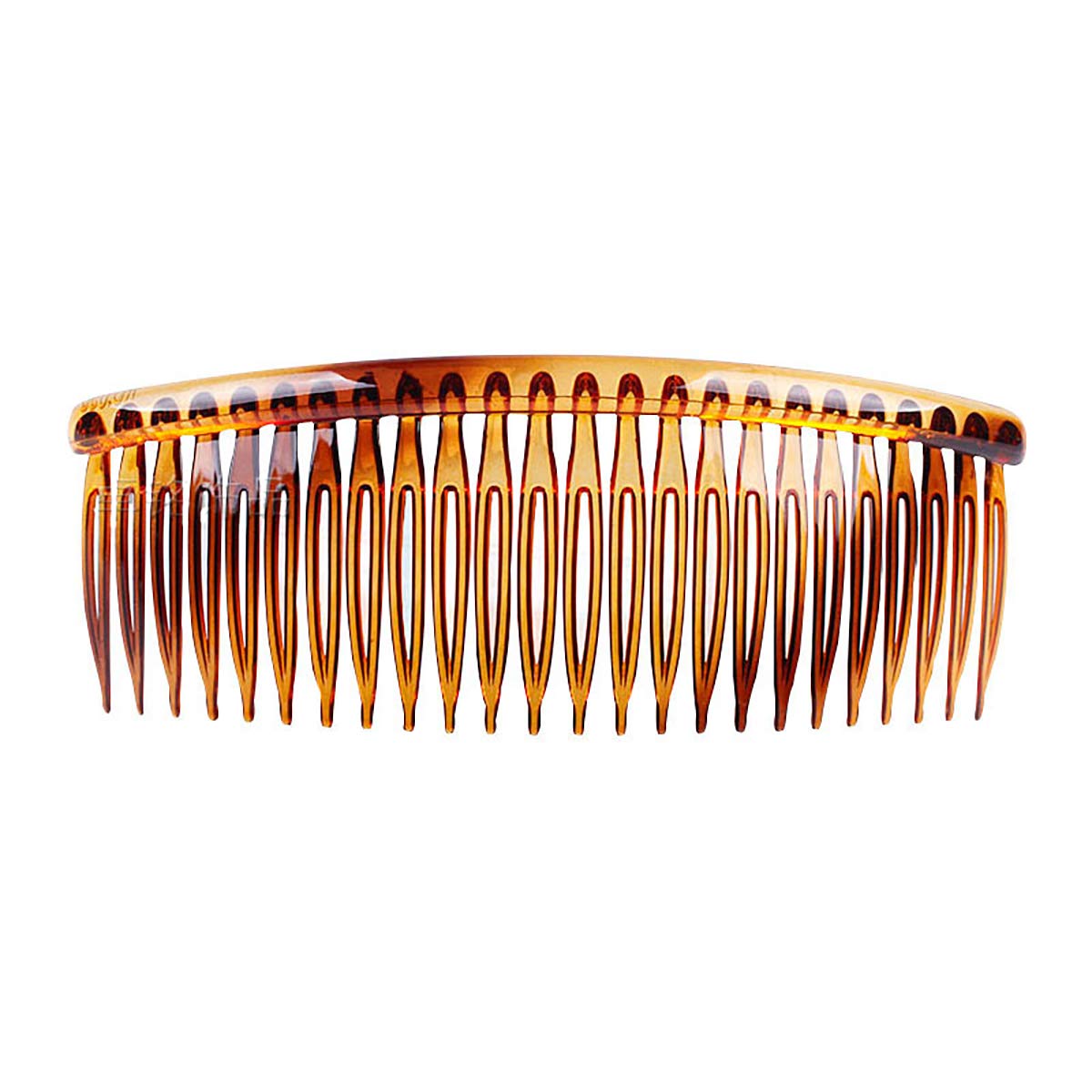 Fodattm 4PCS Large 5 Inches 24 Teeth Hair Side Comb French Hair Accessories Plastic Hair Clip Clamp for Men Women (A#)