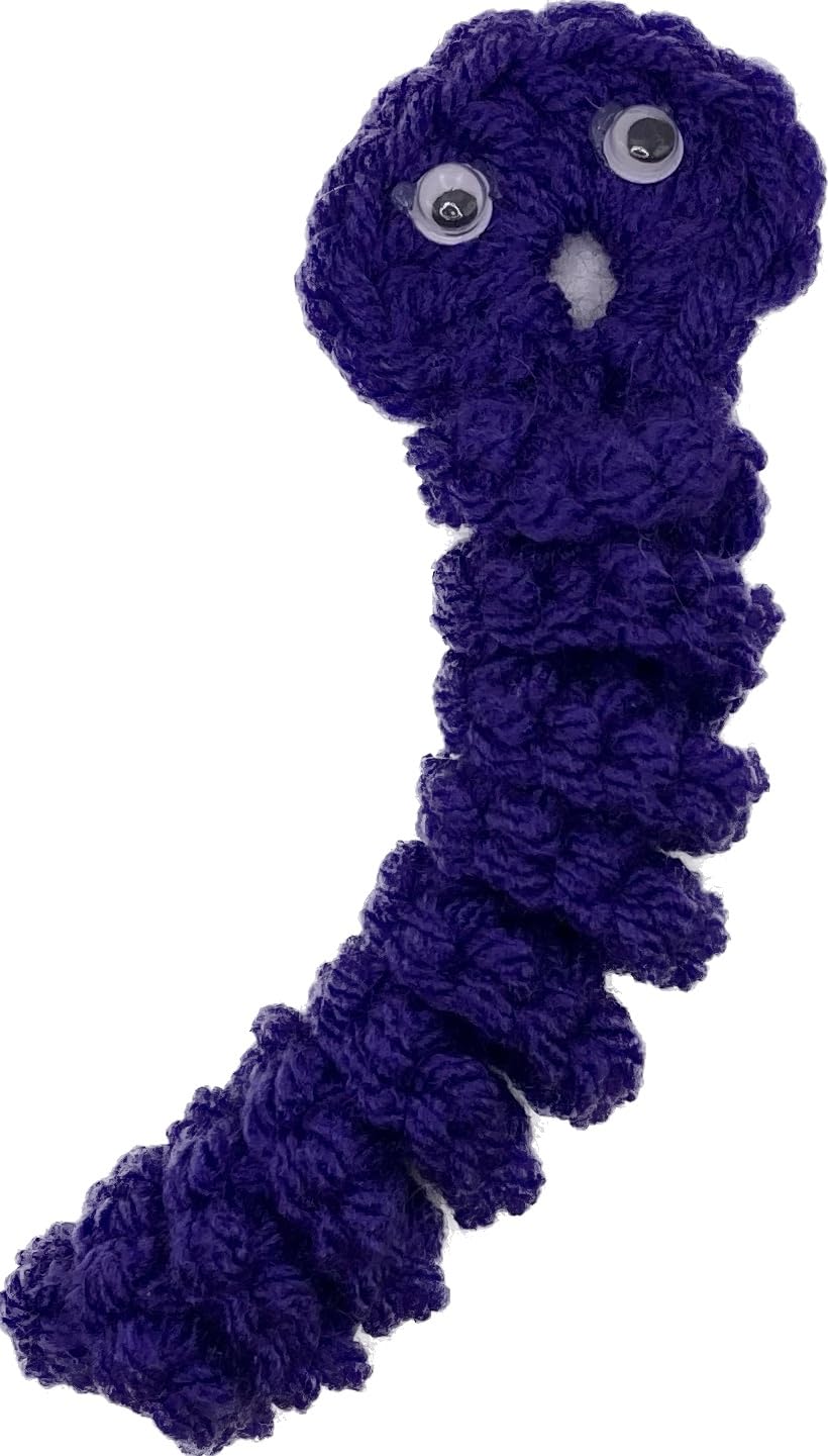 Worry Worm that Cares for You 3-Pack, Or As A Gift for Someone Special! (Juicy)