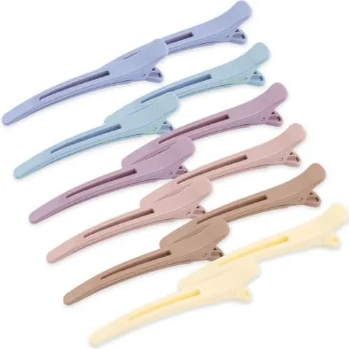12 Pack Hair Clips for Styling Sectioning Anti-Slip No-Trace Duck Billed Hair Clips Hair Styling and Sectioning Accessories for Hairdresser, Women, Men