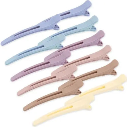 12 Pack Hair Clips for Styling Sectioning Anti-Slip No-Trace Duck Billed Hair Clips Hair Styling and Sectioning Accessories for Hairdresser, Women, Men