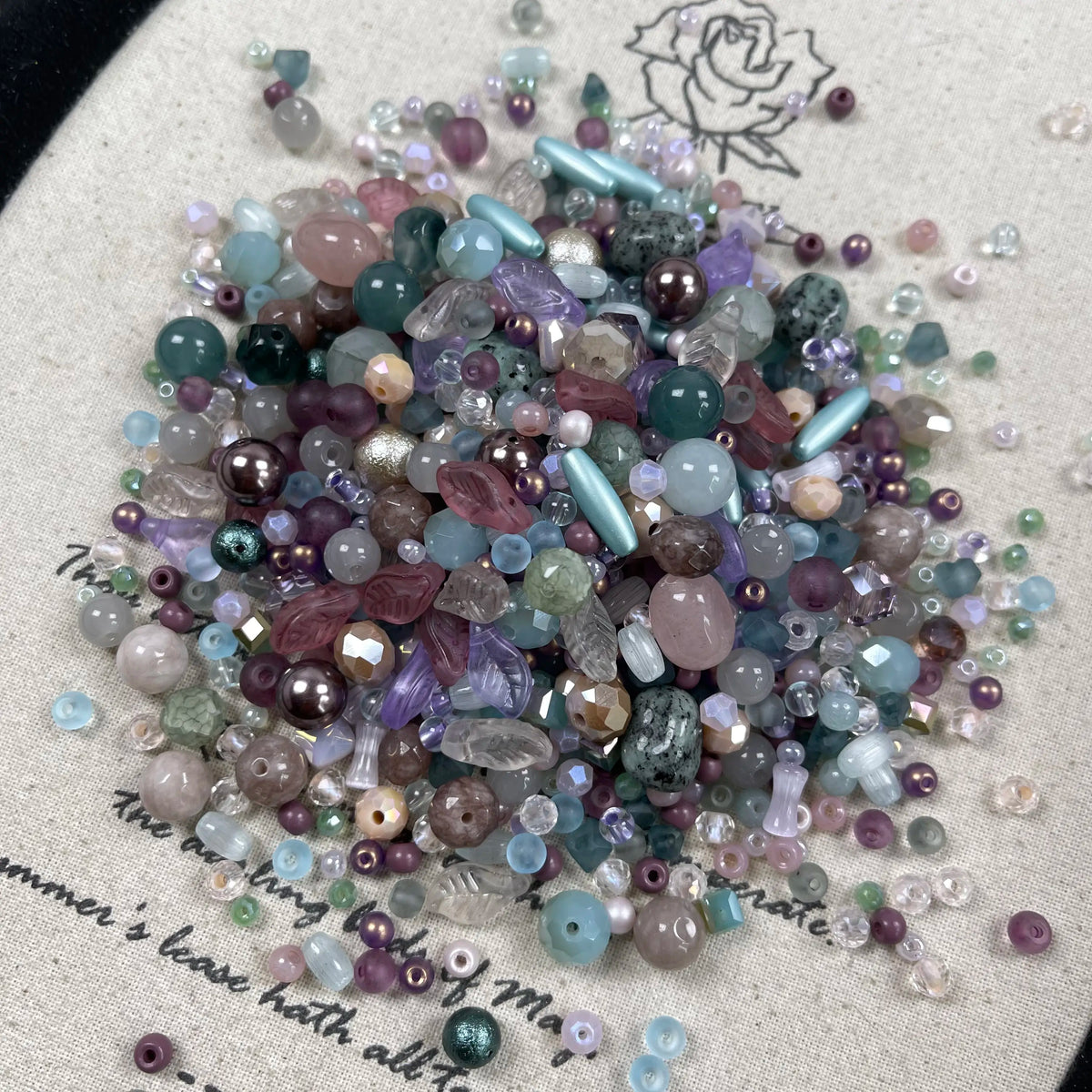 [A Series] Mixed Color Beads Variety Pack, 50g ≈30ml Get 1 Extra Bag for Every 5 Purchased Craft Embellishments Beading Supplies