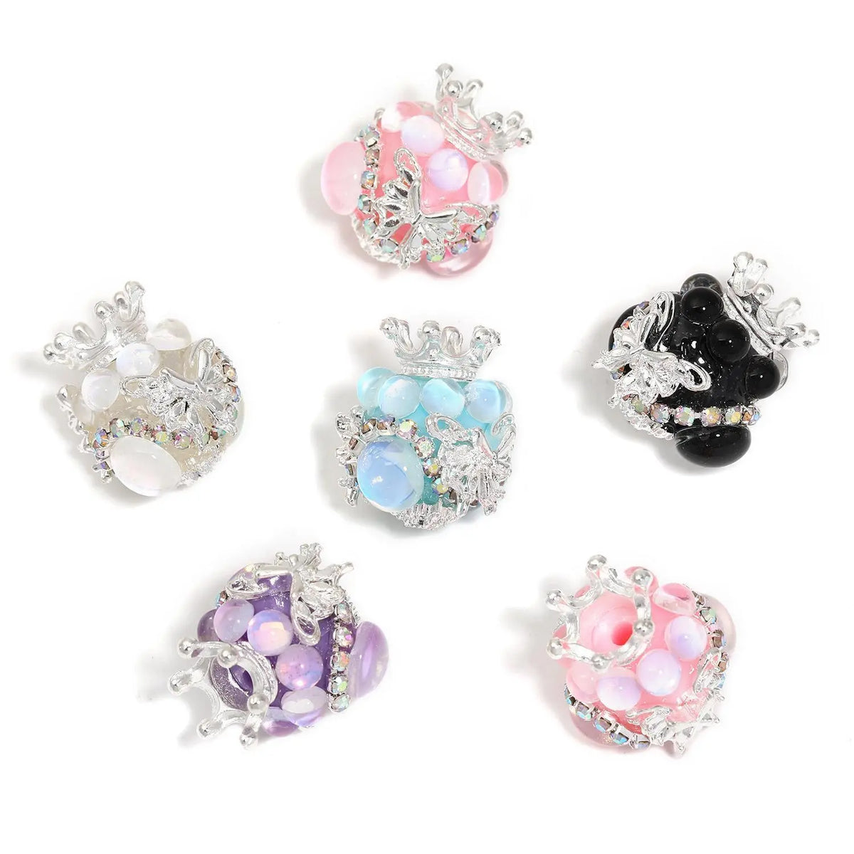 【B197A】Beaded Necklace DIY Fancy Beads Kit with Different Sizes, Materials & Quantities for Summer Beading Jewelry Making Projects, Bead Assortments, Diy Mixed Beads