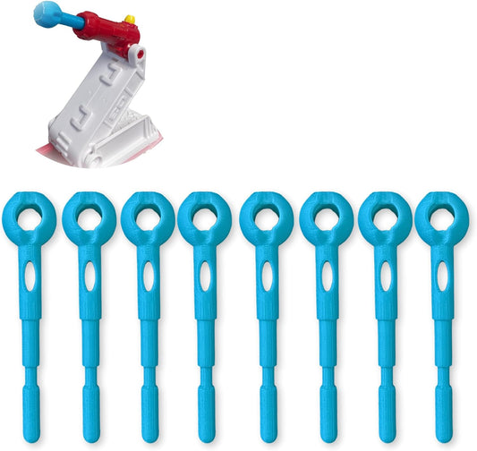 8-Pack Replacement Projectiles For Action Figure & Hero Firetruck, Replacement Projectiles for Truck Marshall , Kids Toys for Boys & Girls, Replacement missiles For Dog Paw Transforming Firetruck toy